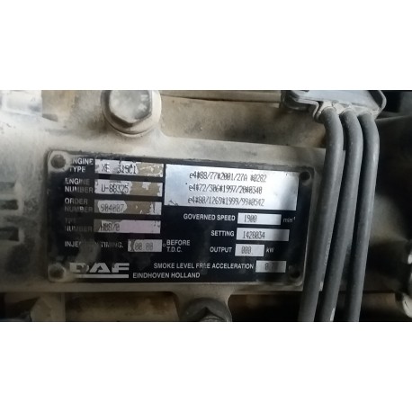 MOTOR DAF XE390C
